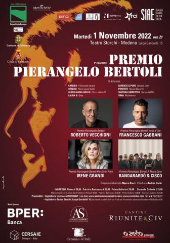 Premio Pierangelo Bertoli 2022