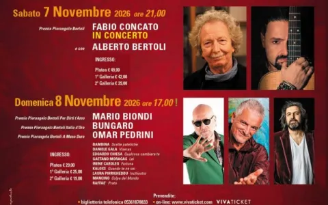 Premio Pierangelo Bertoli 2026