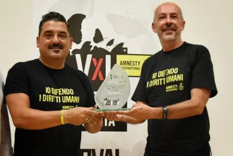 Roy Paci ritira il premio