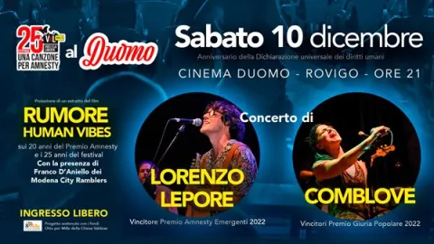 Voci per la libertà - anniversario